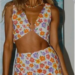 Peppermayo Floral Top